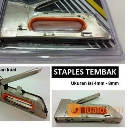 

Staples Tembak Banner, Spanduk, Iklan ATS + REFILL DLL