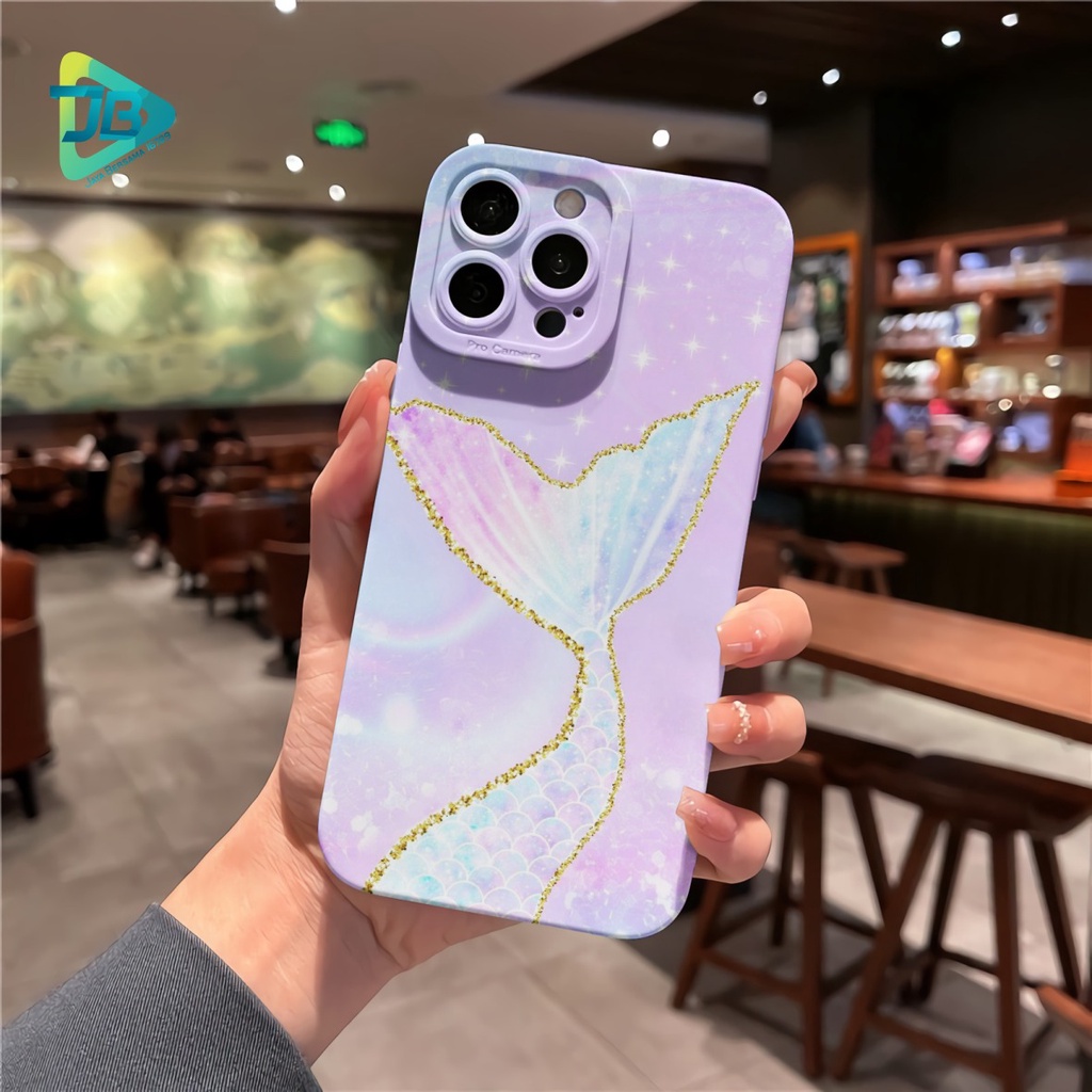 CUSTOM CASE SOFTCASE SILIKON PROCAMERA MERMAID CUSTOM OPPO REALME VIVO XIAOMI SAMSUNG INFINIX IPHONE FOR ALL TYPE JB6209