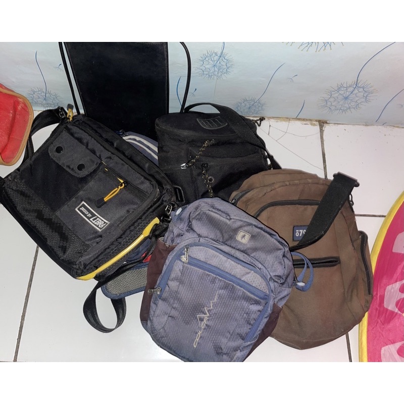 NEW & PRELOVED TAS SLEMPANG PRIA / TAS SLEMPANG MURAH