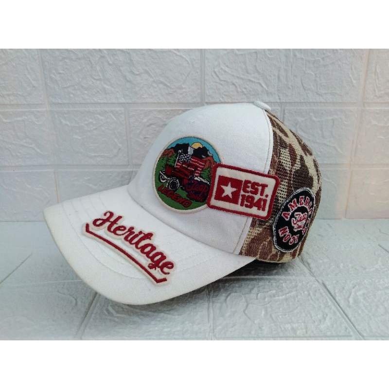 TOPI SECOND JEEP CAMO ORIGINAL