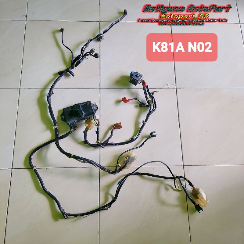 Ecu dan Kabel Bodi Beat Eco K81A N02 Lengkap