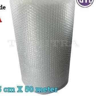 

BUBBLE WRAP 1,25 M X 50 M / PLASTIK BUBBLE WRAP / GELEMBUNG BLE