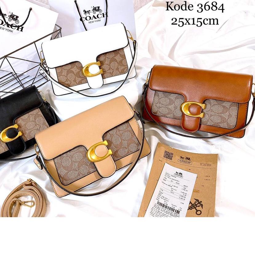 

C *OACH SIGNATURE TABBY KODE 3684 FREE PAPER BAG + FAKEBILL