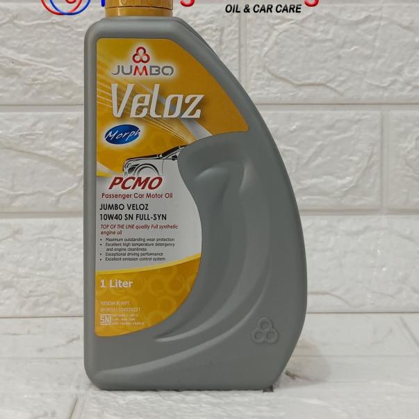 Jumbo Veloz PCMO 10W-40 Full Synthetic