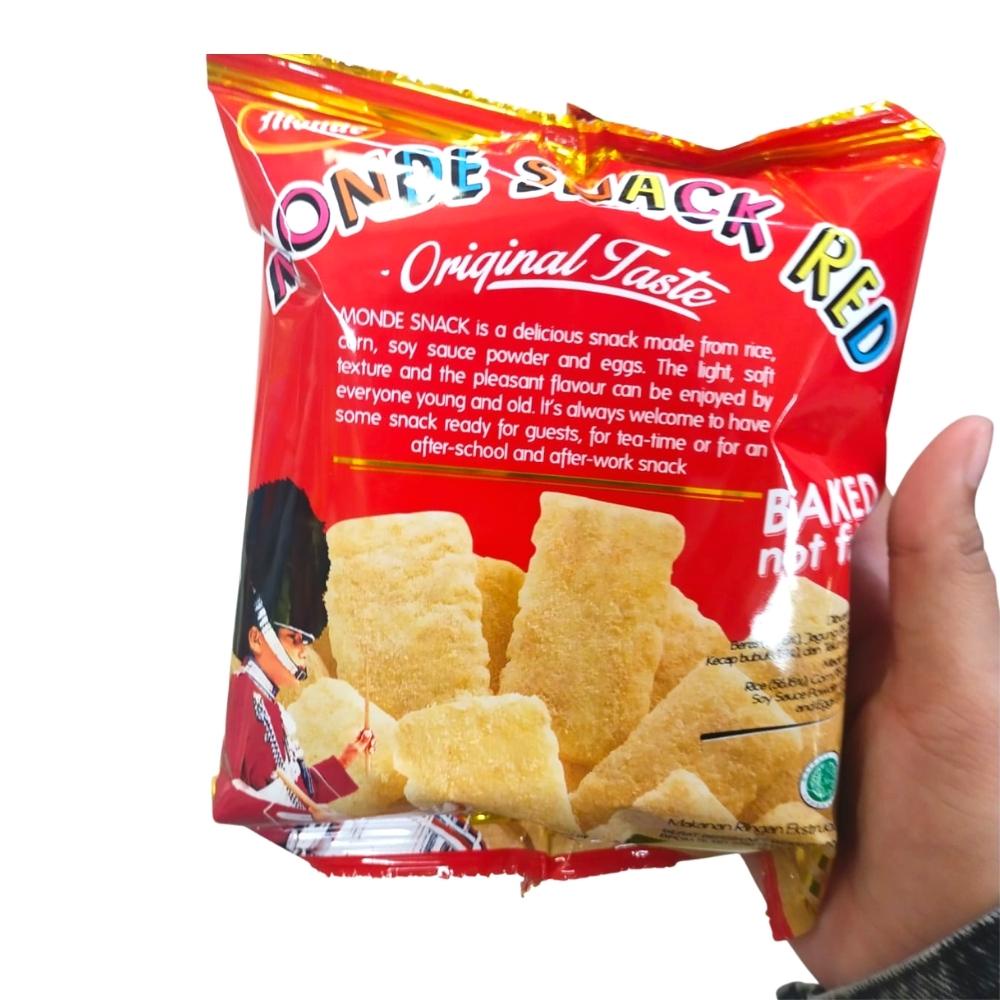 

Monde Serena Snack 30gr Makanan Ringan Ekstrudat Baked Original Taste