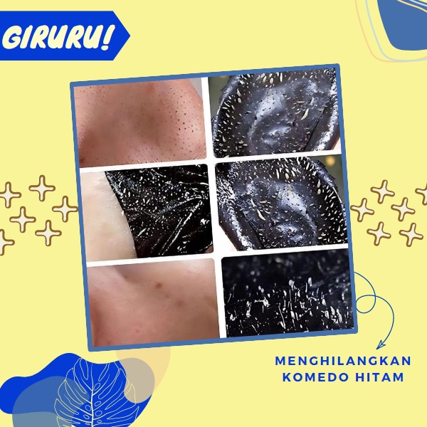 Masker Komedo Black Head / Masker Pengangkat Komedo / Activated Carbon Black Mask Charcoal Mini Pack / MIYUELENI ACTIVATED CARBON BLACKHEAD MASK BLACKHEAD REMOVER CHARCOAL MINI PACK MASKER KOMEDO DAN JERAWAT / NOSE PORE STRIP PEMBERSIH KOMEDO/ STRIPS BEST