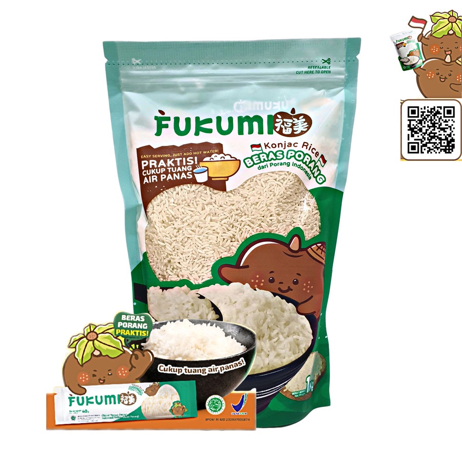 

Beras Porang Fukumi Pouch 1kg
