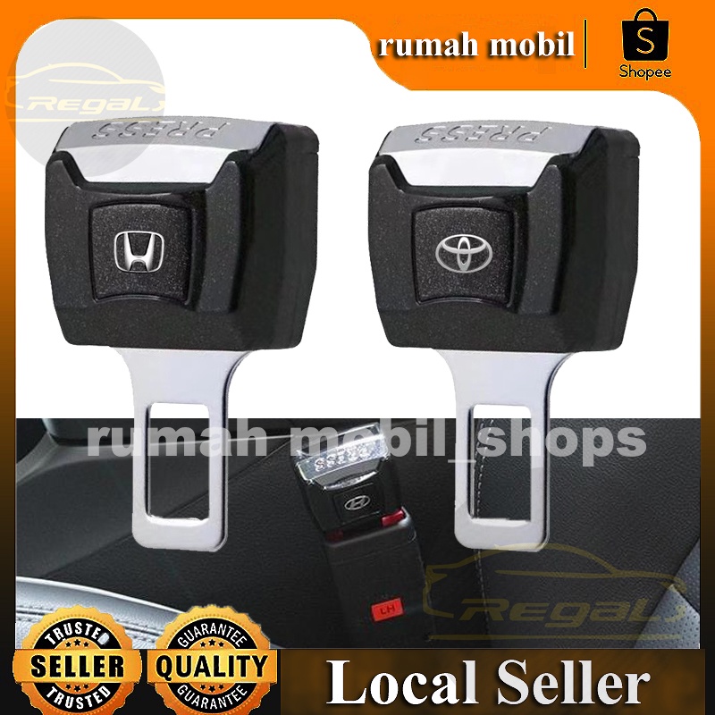 Colokan Safety Belt/Toyota Colokan Safety Seat Belt Adaptor Buzzer Alarm Universal Stopper Mobil