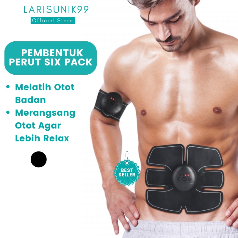 Alat Pembentuk Otot abs stimulator Ultra Thin Ultimate Monavy Abdominal Muscle Exerciser Trainers