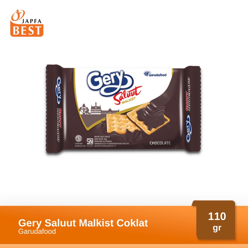 Promo Harga Gery Malkist Saluut Chocolate 110 gr - Shopee