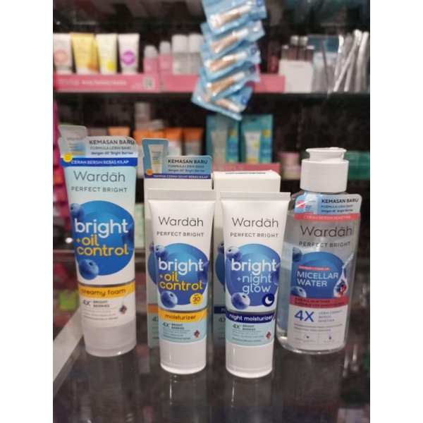 wardah perfect bright 4in1paket ekonomis Wardah