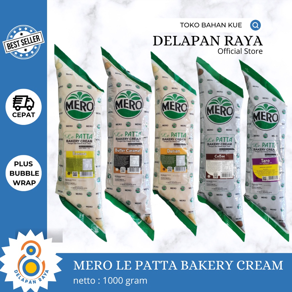 

MERO LE PATTA BAKERY CREAM 1 KG - 8Raya