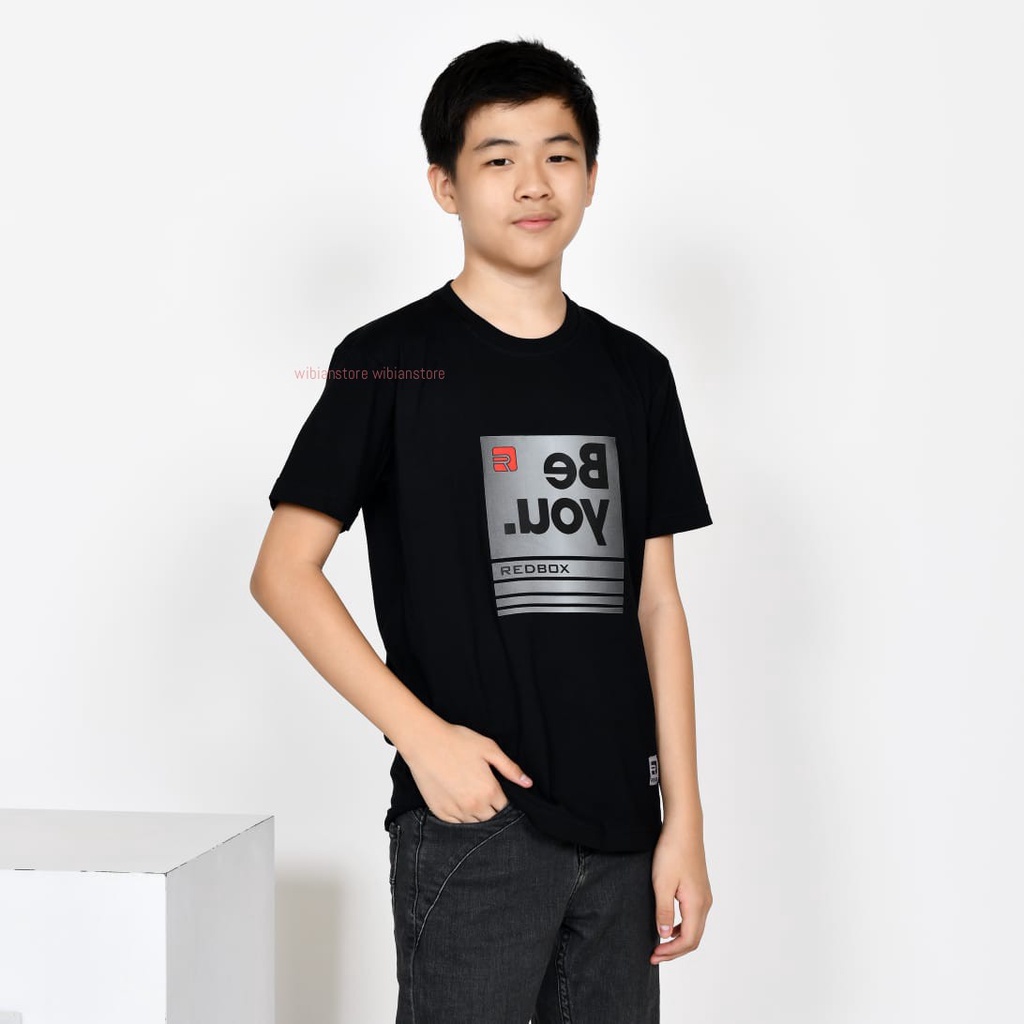 Redbox Baju Kaos Anak Laki Laki Tanggung Junior Remaja Usia 9-17 Tahun Clothing Distro Original