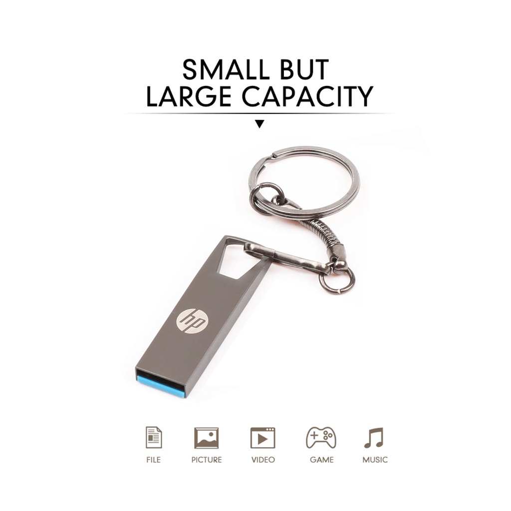 Hp Flashdisk USB 3.0 OTG 1TB Kapasitas 32GB Kecepatan Tinggi Bahan Metal