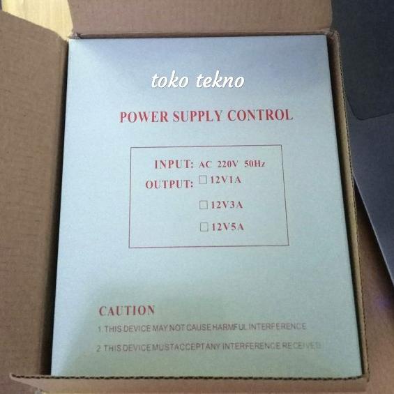 Backup Box Power Supply Access Control 3A 12V