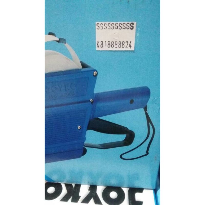 JOYKO Tembakan Label Harga 2 baris Alat Label Harga Joyko 2 baris 10 digit MX6600 Handlabel Price Gun 2 Lines