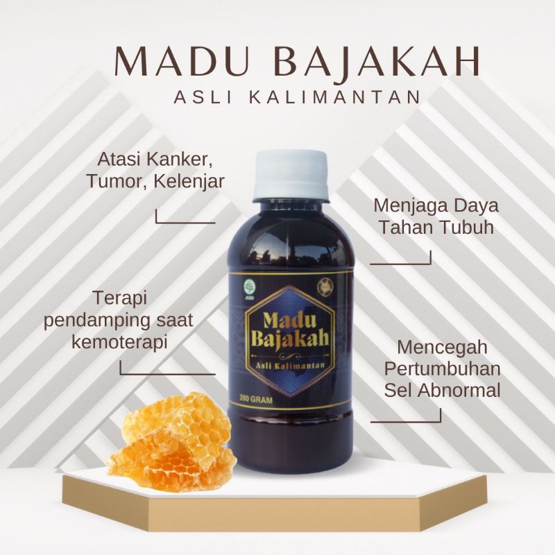 Madu Bajakah Asli Kalimantan Atasi Benjolan, Kanker, Kista, Tumor, Liver, Kolestrol, Atsma isi 280GR