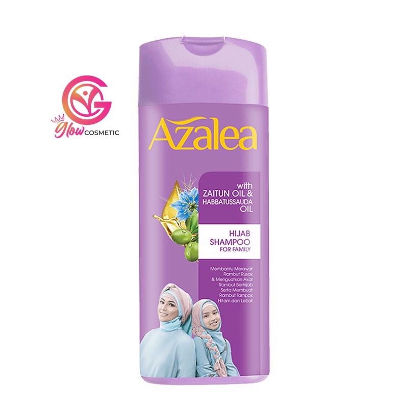 AZALEA WITH ZAITUN OIL HABBATUSSAUDA OIL HIJAB SHAMPOO FOR FAMILY 180ML/NO07621