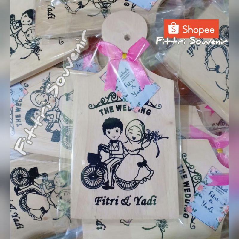 Telenan Kayu Souvenir Pernikahan Aqiqah Khitan Murah Unik