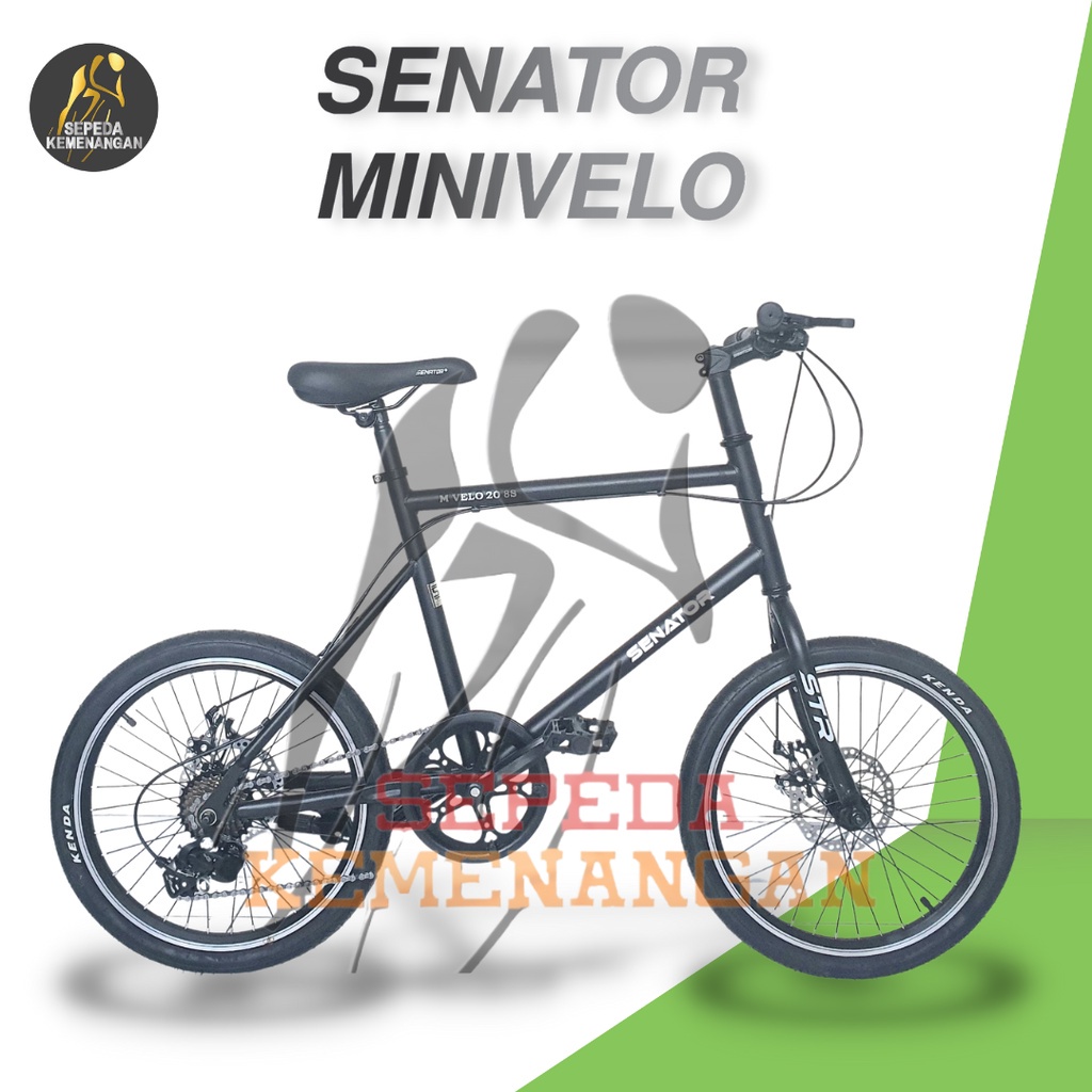 [EKA JAAYA SEPEDA] SEPEDA MINIVELO SENATOR 8 SPEED