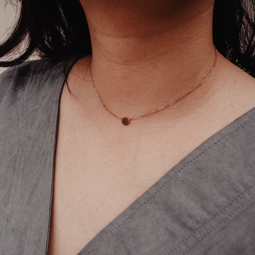 PREMIUM BLAIR NECKLACE (STAINLESS STEEL + 18K GOLD PLATED) - ANTI KARAT
