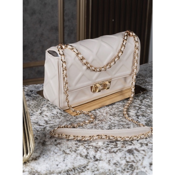 BELGIUM FLAP BAG BRONZE BLACK VANILLA HEYLOCAL/LOCAL ID