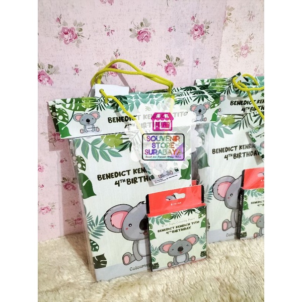 Souvenir Ultah Drawing Set || Souvenir alat mewarna || Set buku mewarna || Drawing Set Custom