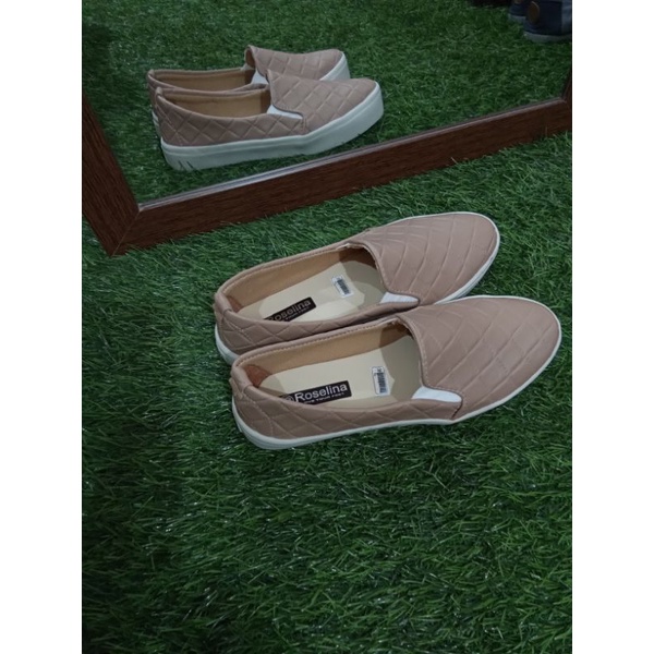 Slip on Wanita Trendy MOCHA termurah Terlaris