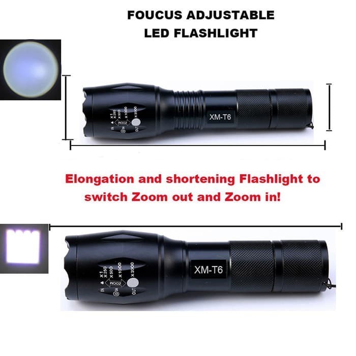 barokah gamis Heraalbare Taktiese / Most Powerful LED Flashlight