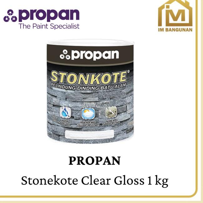 Propan Stonekote Cat Pelapis Batu Alam Clear Gloss