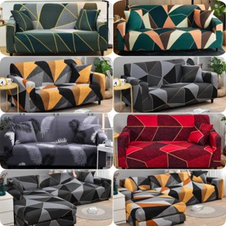[Produk Baru] Cover Sofa Sarung Sofa 1/2/3/4 Seater Sofa Cover Elastic Sofa Cushion Protector Cover