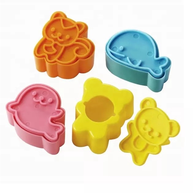 Gelasa Alat Cetak Roti Sandwich Cookie Cutter Set 4in1