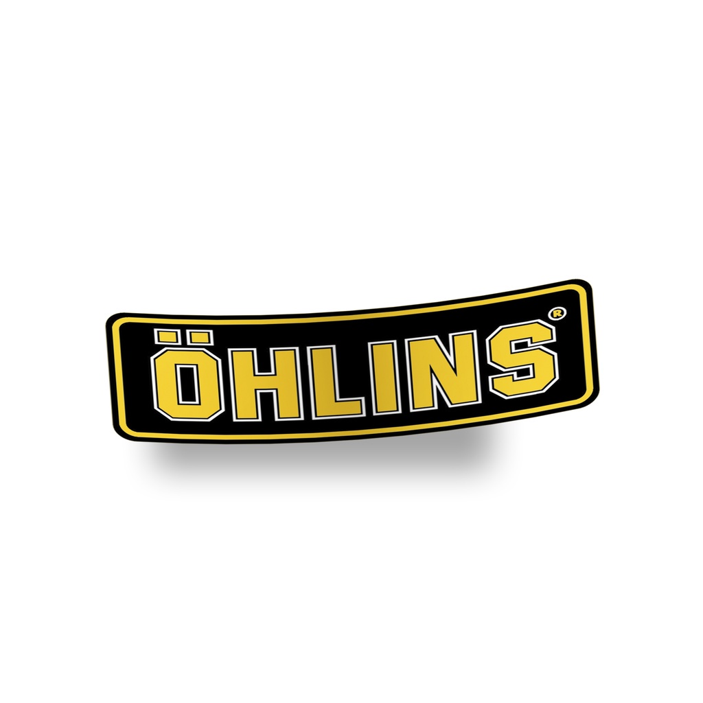 Z165 | Sticker Cutting Logo GoPro Ohlins Ipone ProStreet HRC Showa Body Motor Mobil Waterproof