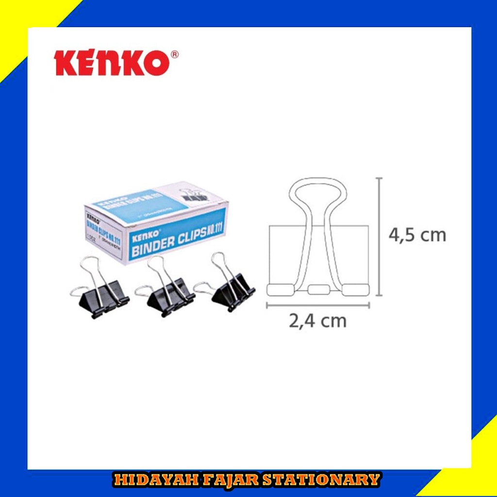 

Binder Clips KENKO No 111