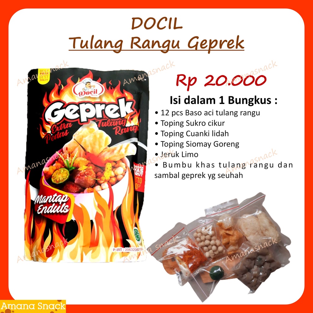 BOCI all varian mantap jiwa, Geprek, white curry, toping dan Cuanki boci cuanki lidah tahu sukro cikur siomay goreng