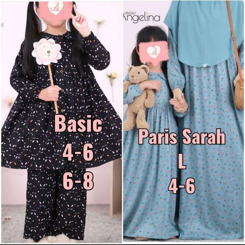 PETITE FLUER AQUA SIZE L, 4-6,  ALETTERS BLACKPINK, Rabbit & CARROT ATELIER ANGELINA 2022