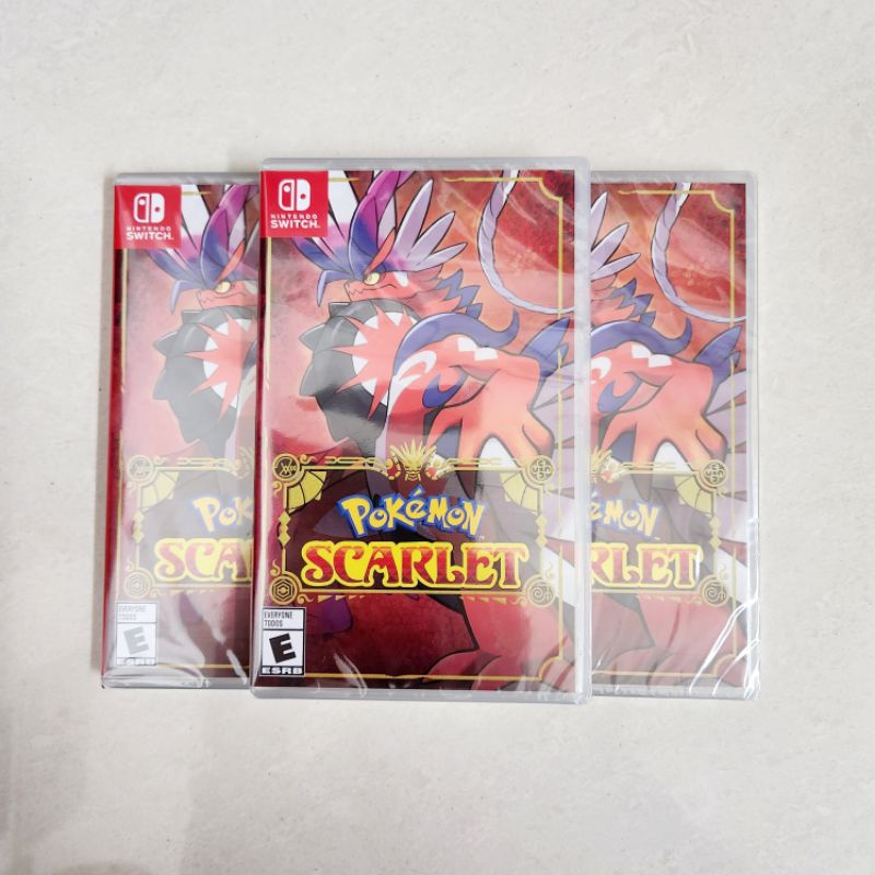 Pokemon Scarlet Nintendo Switch Kaset English