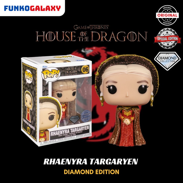 Funko POP GOT : House of the Dragon - Rhaenyra Targaryen Diamond #06