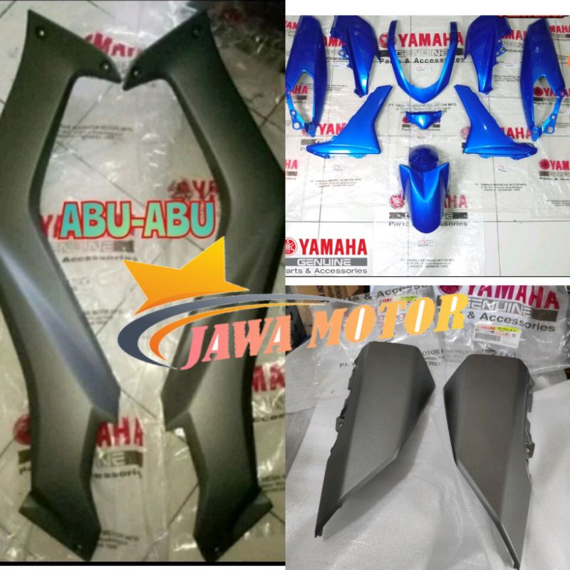 COVER FULL SET BODY HALUS YAMAHA NMAX OLD BIRU ORIGINAL YGP