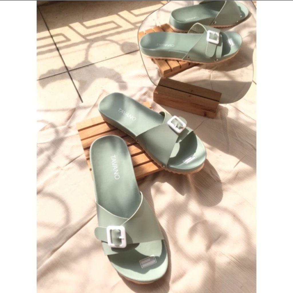 Sandal Birken Wanita Casual Sendal Slip On Wanita Slop Sandal Wanita - Nesanh Mecca