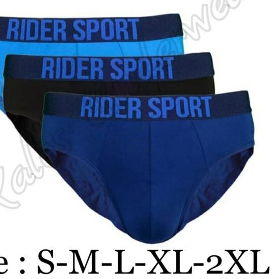 Celana Dalam Pria RIDER R781B Isi 3 - M