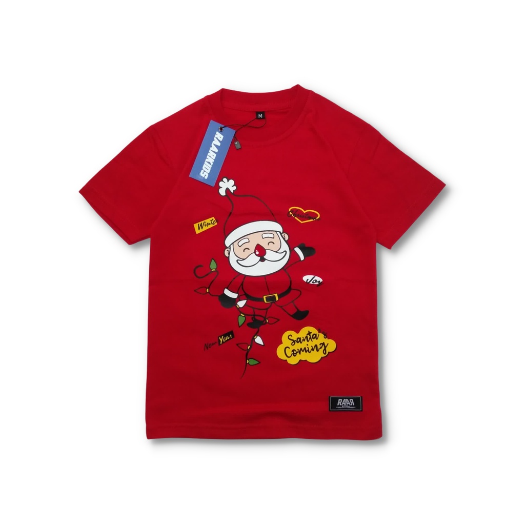 Kaos Natal merry christmas Anak Laki Laki Perempuan 1 8 Tahun Unisex By Raarkids