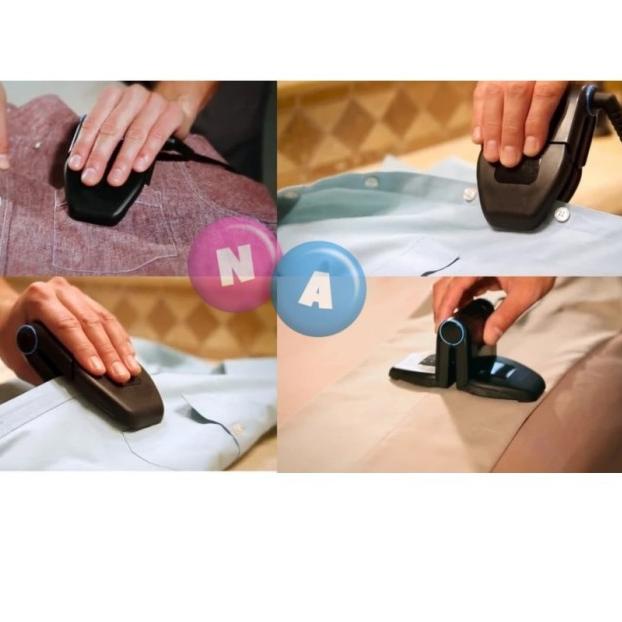 Setrika Mini Portable Iron Collar Perfect / Strika lipat travelling