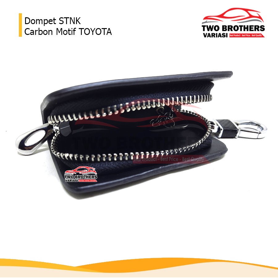 Dompet Stnk Mobil Carbon Motif Toyota