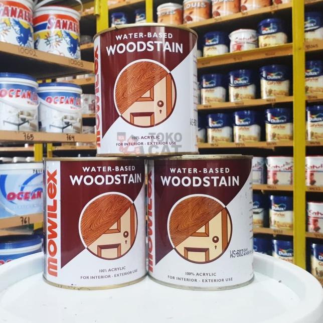 CAT POLITUR MOWILEX WOODSTAIN 1 KG - AKASIA 504