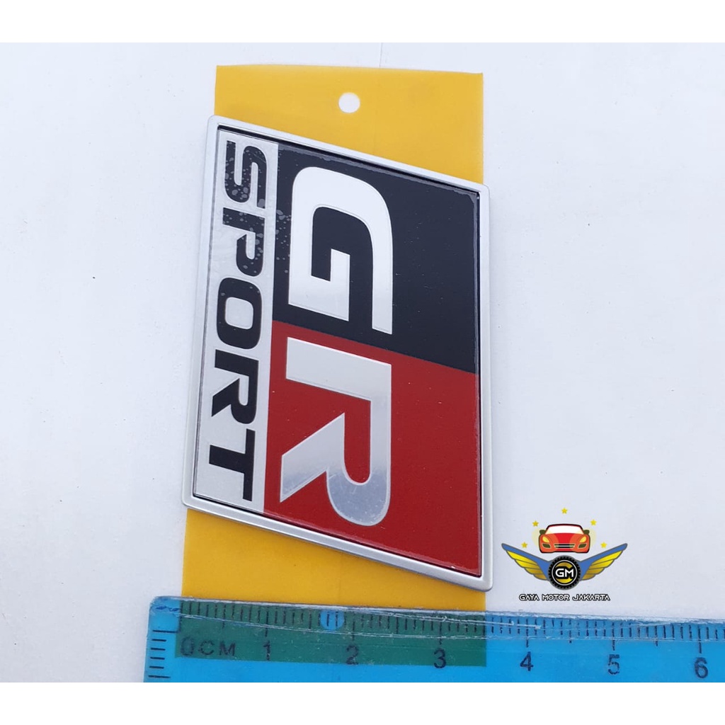 Emblem Logo Toyota GR-GR SPORT Agya-Avanza-Rush-Raize P5188-BZA07