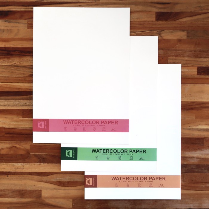 

[COD] Baohong Academy Watercolor Paper 300gsm A3 - Hot Pressed