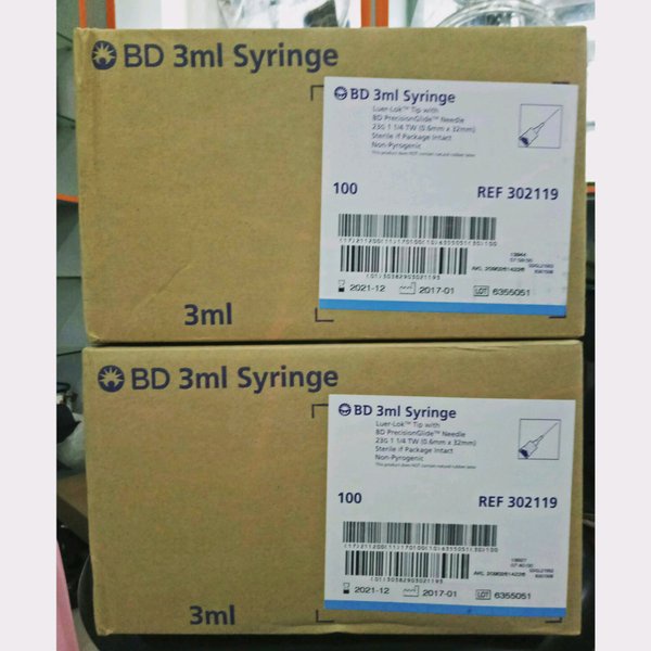 Spuit 3cc BD / spuit 3ml BD / Syringe 3cc BD / syringe 3ml BD