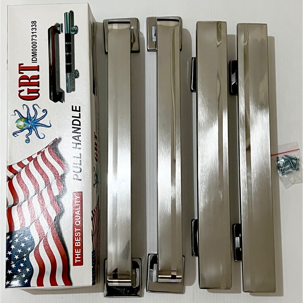 Pull Handle Gagang Tarikan Pintu Kupu Tarung Stainless GRT 35 40 CM