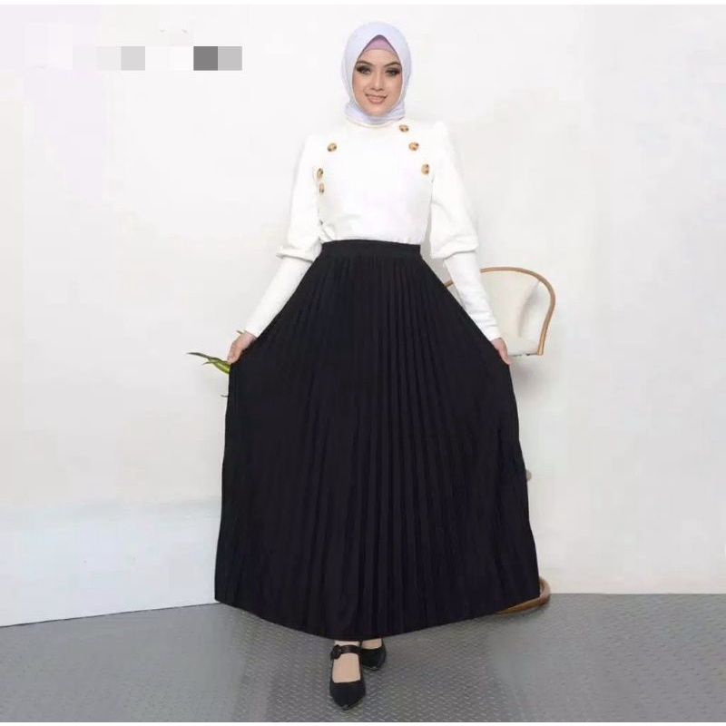 Rok plisket premium K78b